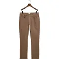Gant Ganttil mænd. 1000262 Slim Fit Jeans Ørkenbrun (32/34), Casual, Bomuld, Bæredygtig