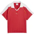 Puma T7 Relaxed Football Jersey Women, Clothing, Red, XL