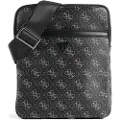 GUESS Guesstil mænd. HMEVZLP2223 Vezzola smart mini skuldertaske sort (OSFA), Casual, Polyuretan