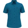 Odlo Chemise Mc Nikko Check Kortærmet Skjorte