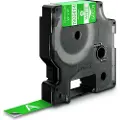 Dymo Tape Rhinopro Permanent Vinyl 12mm Hvid/grøn