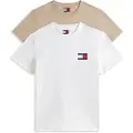 Tommy Hilfiger Essential Flag Slim Fit T-shirt Med Korte ærmer 2 Enheder