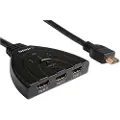 Prokord 3-ports Hdmi Switch 4k@60hz Hdmi Sort