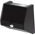 Star Trading - Solcellevæglygte Wally 50/5 lumen - Sort - Facadebelysning - - Homeroom
