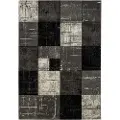 KMCarpets - Tæppe London - Sort - Fladvævede tæpper - - Homeroom