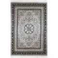 KMCarpets - Viskosetæppe Casablanca - Sølvfarvet - Fladvævede tæpper - - Homeroom