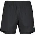 Asics Asicstil mænd. 2011D218 Shorts Core 2in1 5In sort (S), Sport, Multisport, Polyester