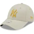 New Era Kasketter New-Era FEMALE METALLIC LOGO 9FORTY NEW YORK YANKEES STNMTG dame One size