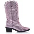Mustang Mustangtil kvinder. 58964 Teo Boots Pink -Højde hæl 5cm (36), 5-8 cm, Ingen, Casual
