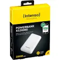 Intenso XS20000 Powerbank - Hvid - 20000 mAh