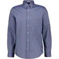 Gant Ganttil mænd. 3000200 Regular Fit Oxford-skjorte blå (XXL), Casual, Bomuld, Klassisk, Lange ærmer