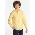 LOIS Jeans Lois Jeanstil mænd. 145473915 Gul basisskjorte (XL), Casual, Bomuld, Lange ærmer