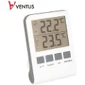Ventus Digitalt inde-/udetermometer hvid WA118
