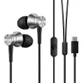 1More P10 Piston Fit In-Ear-hovedtelefoner med ledning og USB-C-stik - Sølv