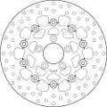 Brembo Bremseskiver Flydende Med Tgk