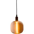 Airam Unna LED-pendel Amber E27 Sort ledning 9610648 Modsvarer: N/A