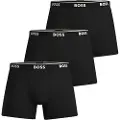 Hugo Boss BOSStil mænd. 50475282 Pakke med 3 boksershorts 50475282 sort (XL), Afslappet, Bomuld