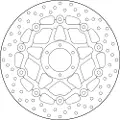 Brembo Oro 78b408a3 Flydende Bremseskive