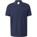 Calvin Klein Calvin Kleintil mænd. LV04LC239G Polo Refined Pique Tipped (XL), Casual, Bomuld, Korte ærmer, Blå