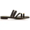 Mustang MTNGtil kvinder. 54912 Sandaler i læder Necane Brown (39), Brun, 1-3 cm, Ingen, Casual