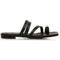 Mustang Mustangtil kvinder. 54912 Necane læder sandaler sort (39), 1-3 cm, Ingen, Casual