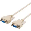 Deltaco Kabel 3m. Beige