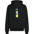 Karl Lagerfeld Karl Lagerfeldtil mænd. A3M20031 Sort sweatshirt med Karl-print (S), Casual, Økologisk bomuld, Bæredygtig
