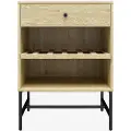 Dorel Home - Natbord med 1 skuffe Tamlin - Brun - Sengeborde - - Homeroom