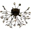 Aneta Lighting - Plafond Viva krom - Sort - Plafonder - - Homeroom