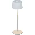 Gnosjö Konstsmide - Bordlampe Positano USB højde 35 cm - Hvid - Genopladelige lamper - - Homeroom