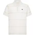 Calvin Klein Jeans Calvin Klein Jeanstil mænd. LV04RC269G Polo Cross Grain hvid (M), Casual, Bomuld, Korte ærmer