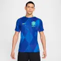 Nike Brasilien 2025 Stadium Away (kvindehold) Nike Dri-FIT Replica-fodboldspillertrøje til mænd - blå