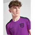 Nike England Strike Nike Dri-FIT-fodboldtrøje med korte ærmer til større børn - lilla