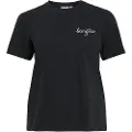 Vila Vinora Rund Udskæring T-shirt