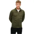 Superdry Superdrytil mænd. M2013960A Teknisk grøn løstsiddende træningsjakke (M), Casual, Sport, Bomuld, Multisport