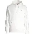 Gant Ganttil mænd. 2007058 Shield hættetrøje off-white (XL), Hvid, Casual, Bomuld, Bæredygtig