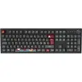 Montech MKey Fullsize Darkness - Gateron G Pro 2.0 Brown - Gaming Tastatur - Nordisk - Sort
