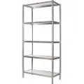Raaco Reol med 5 hylder s450-40