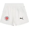 Puma FC St. Pauli 25/26 Shorts Youth, Clothing, White/Espresso Brown, 3-4Y