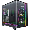 Montech King 95 Pro - Black - Kabinet - Miditower - Sort