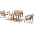 Homitis - Lounge-sæt Parma - Beige - Loungemøbler - - Homeroom