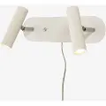 Aneta Lighting - Væglampe Artic - Hvid - Væglamper - - Homeroom
