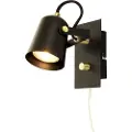 Aneta Lighting - Væglampe Metz - Sort - Væglamper - - Homeroom