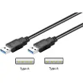 Goobay USB-A <-> USB-A - 0.5m - Sort
