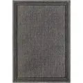 KMCarpets - Glatvævet Madrid - Sort - Fladvævede tæpper - - Homeroom