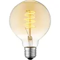 Aneta Lighting - Lyskilde Globe Ø95 E27 LED - Brun - Lyskilder & pærer - - Homeroom