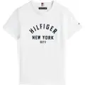 Tommy Hilfiger Kids Curved Graphic T-shirt Med Korte ærmer