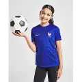 Nike Kortærmet FFF Academy Pro Nike Dri-FIT-fodboldopvarmningstrøje til større børn - blå