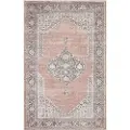 KMCarpets - Vaskbart tæppe Saveh - Brun - Luv- & ryatæpper - - Homeroom