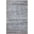 KMCarpets - Vaskbart tæppe Saveh - Blå - Luv- & ryatæpper - - Homeroom